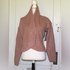 Ellen Tracy Mohair Lambswool Pink Quartz Sweater